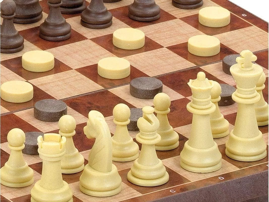 Ajedrez y Damas Magnético