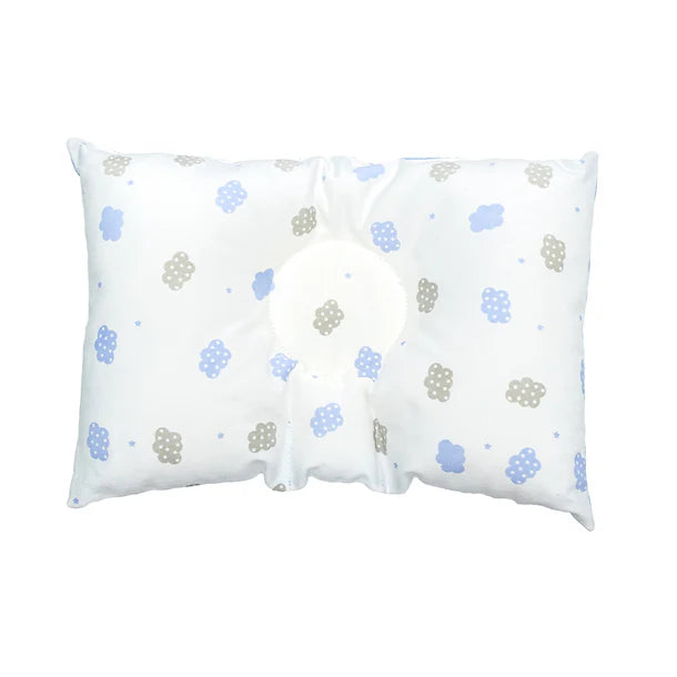 Almohada Anti Cabeza Plana Celeste Infanti