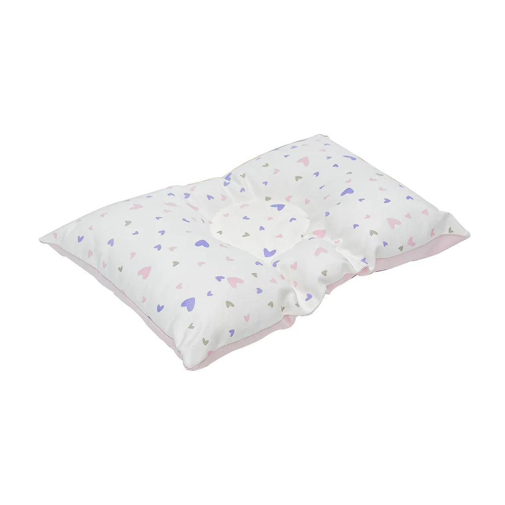 Almohada Anti Cabeza Plana Rosa Infani