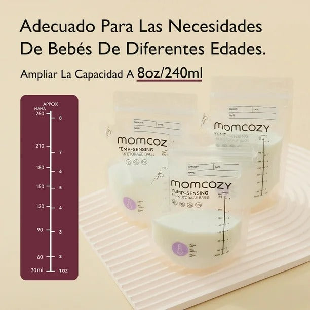 Bolsas de Almacenamiento de 120 unid 8oz Momcozy