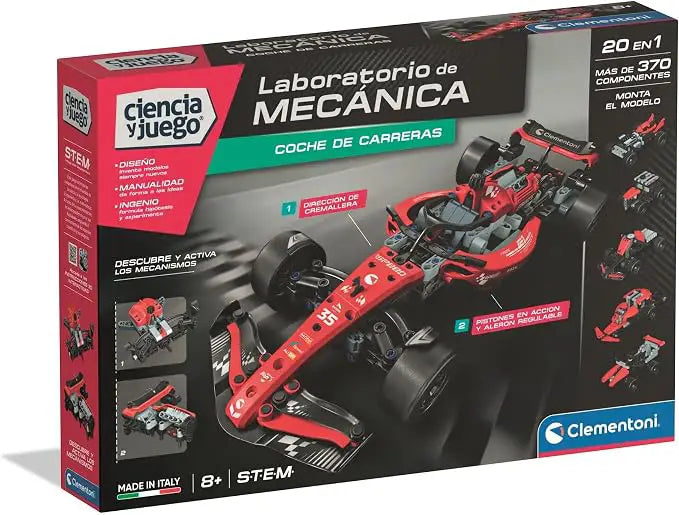 Coche de Carreras 20 en 1 Clementoni