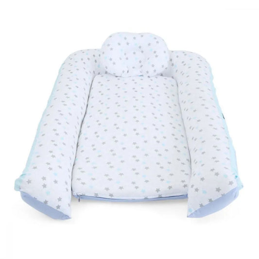 Cuna Colecho Grande Celeste