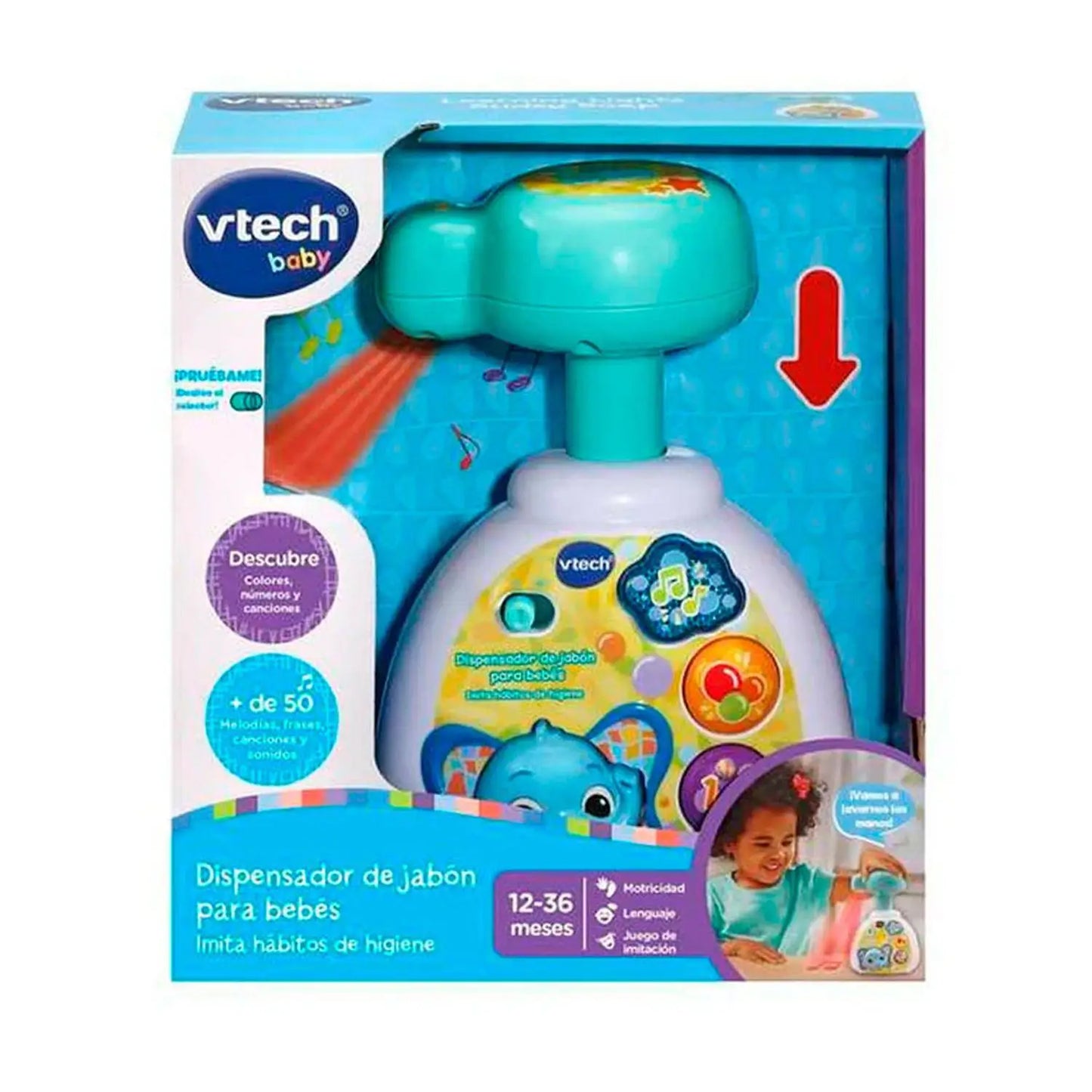 Dispensador de jabón para bebé