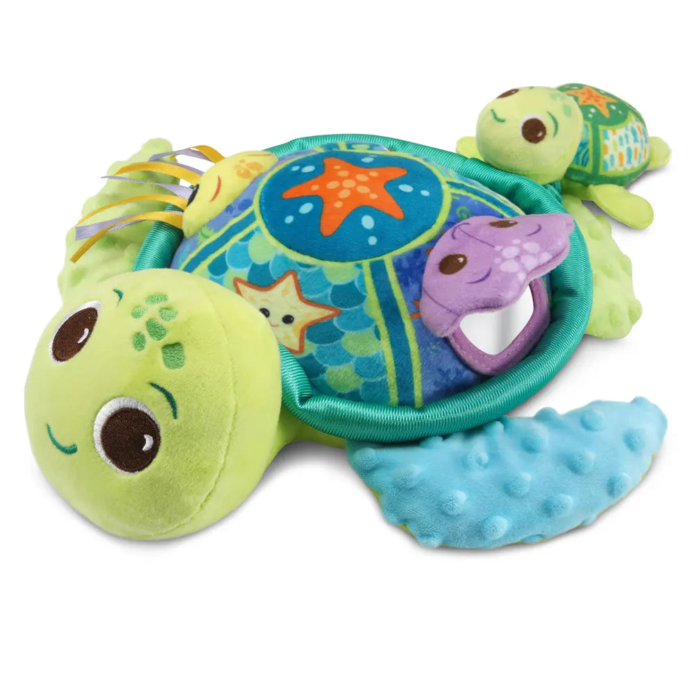 Tortuga y su bebé Peluche