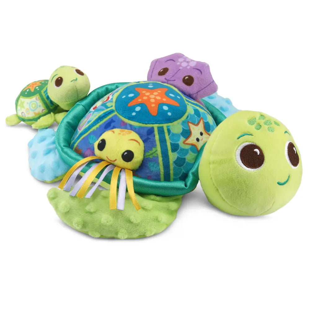 Tortuga y su bebé Peluche