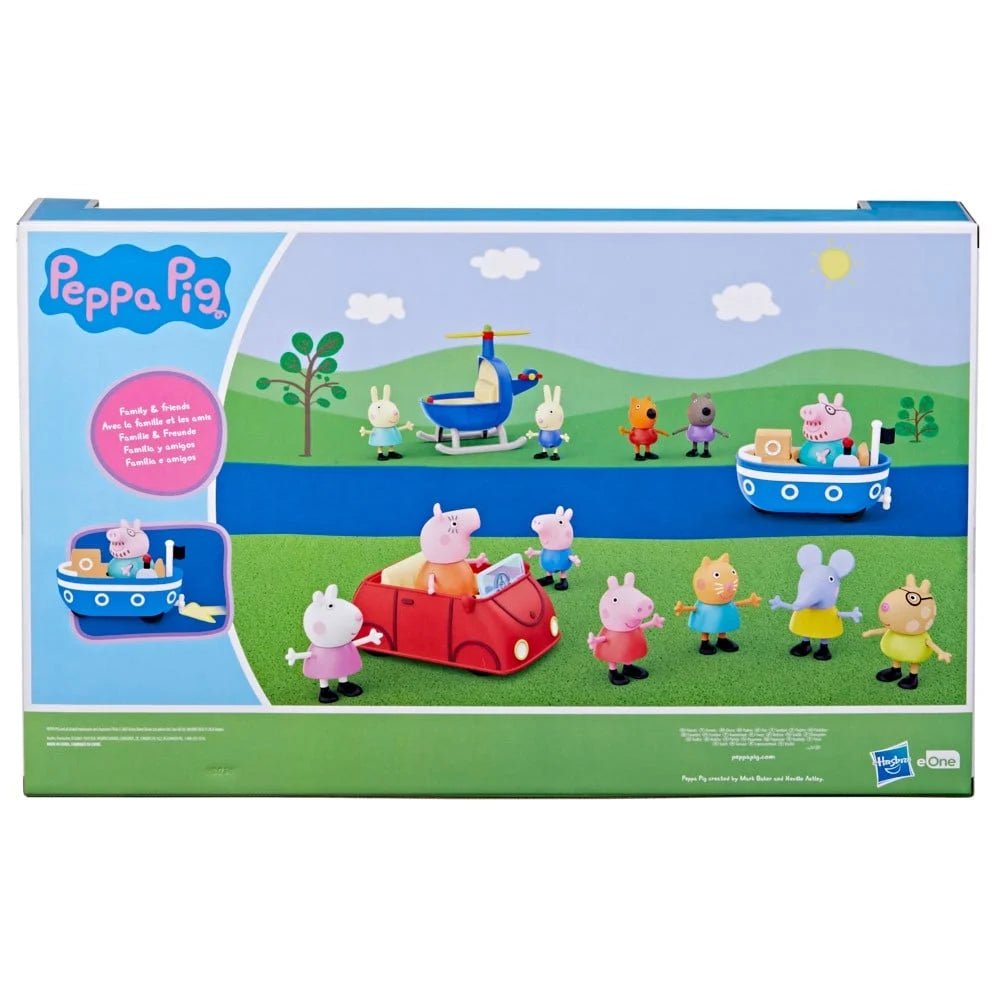 Figura de acción de viaje con Peppa Pig