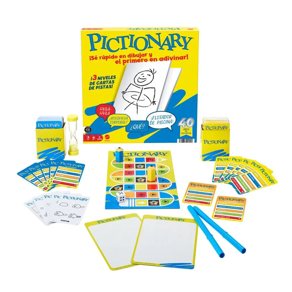 Juego De Mesa Pictionary Original Mattel Games
