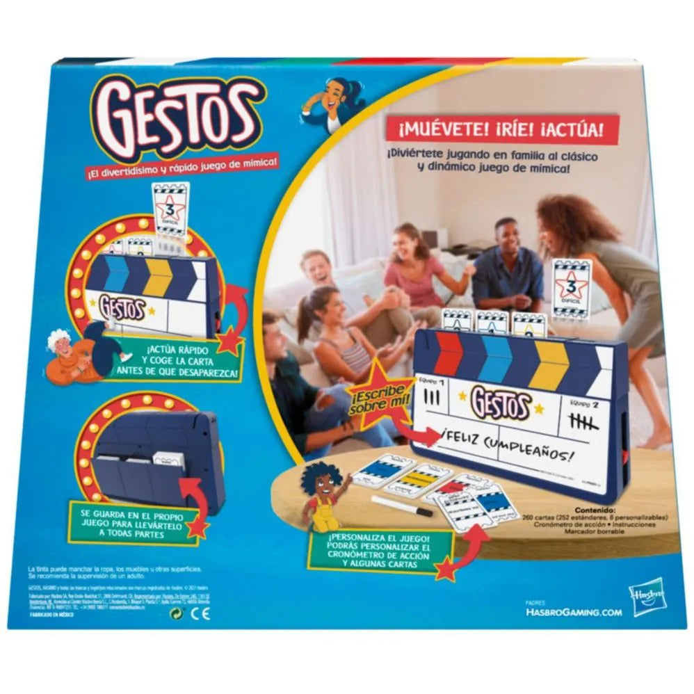 Juego De Mesa Gestos Hasbro Gaming
