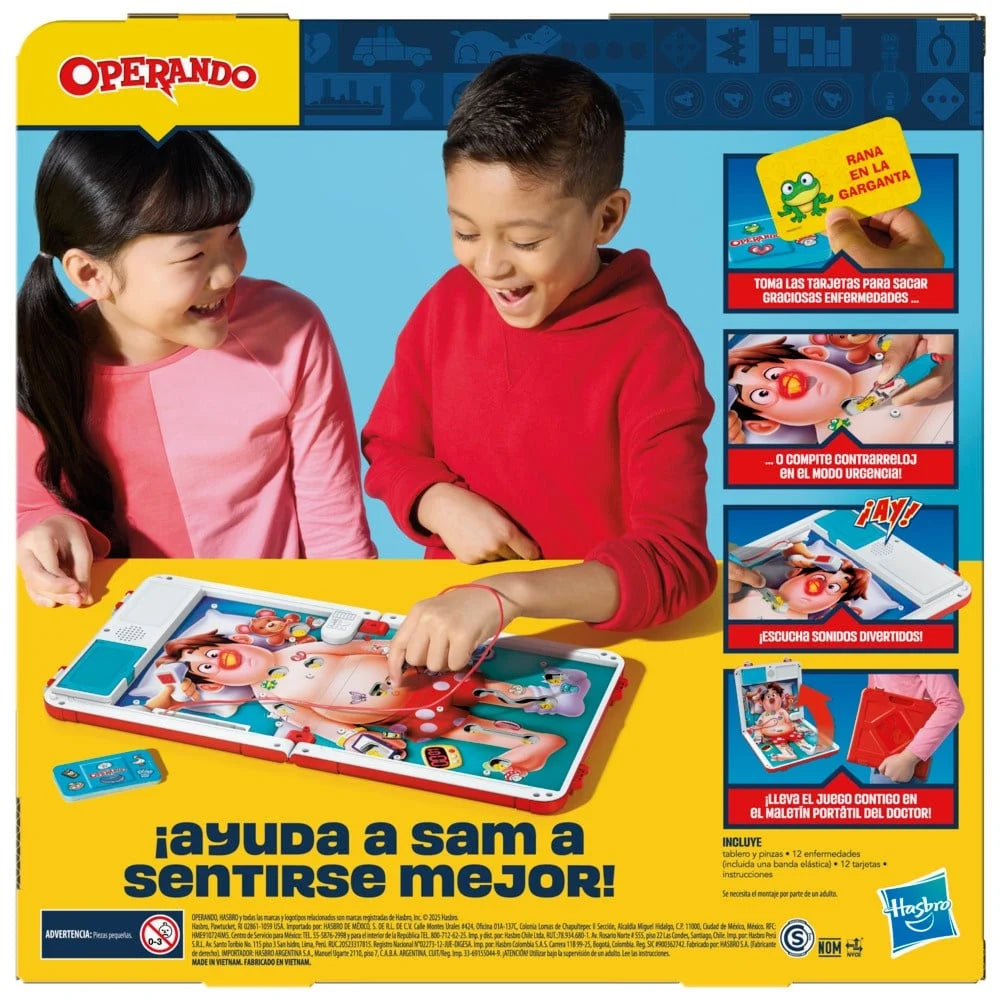Juego De Mesa Hasbro Games Operando