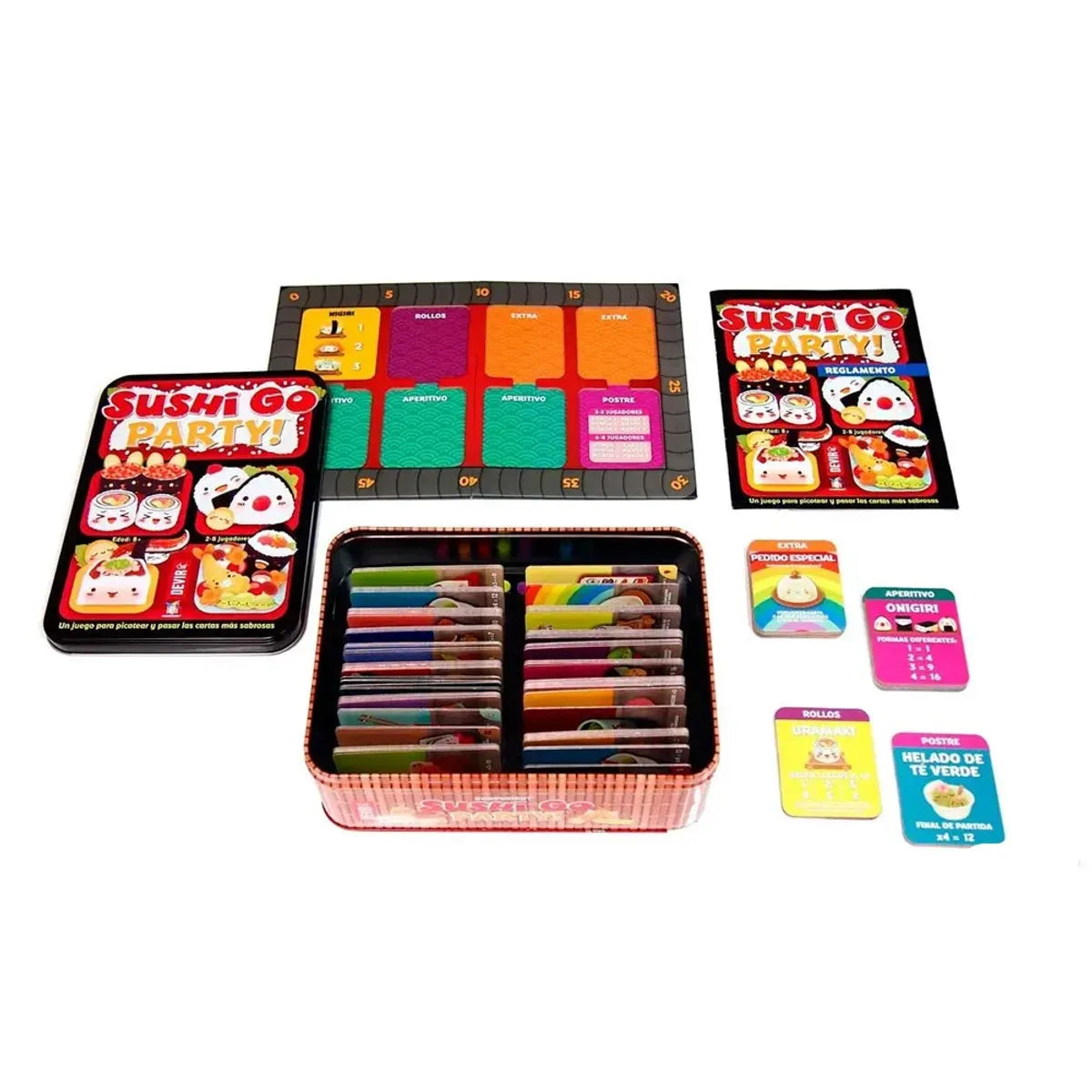 Juego De Mesa Sushi Go Party