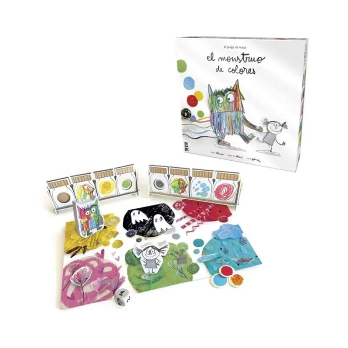 El Monstruo de Colores – Juego de Mesa Educativo de Emociones para Niños