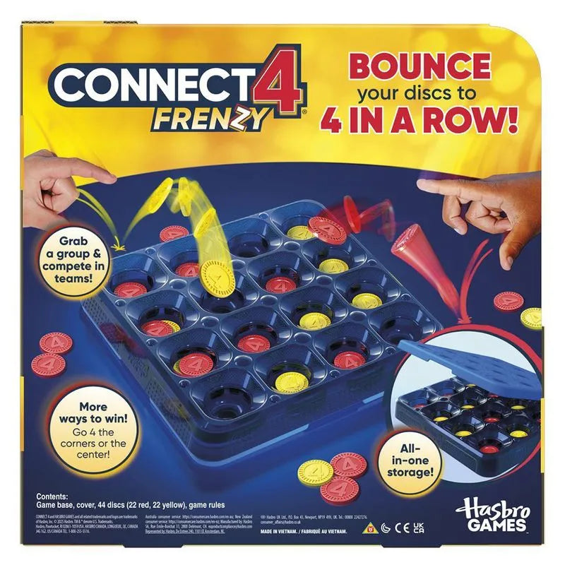 Juego de Mesa Hasbro Games Conecta 4 A Rebotar