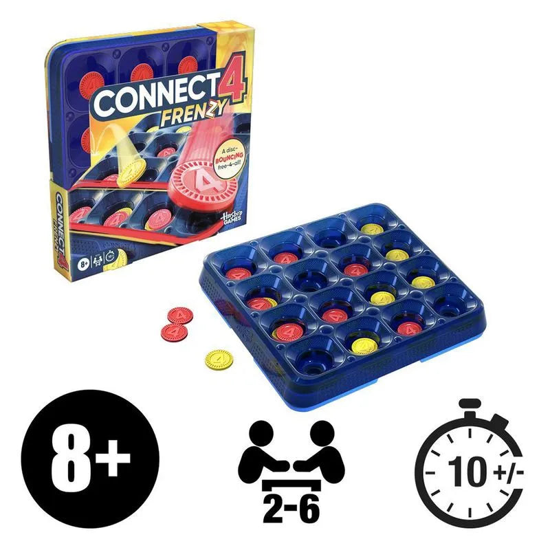 Juego de Mesa Hasbro Games Conecta 4 A Rebotar