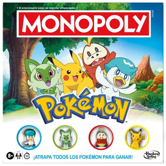 Juego de Mesa Monopoly Pokemon