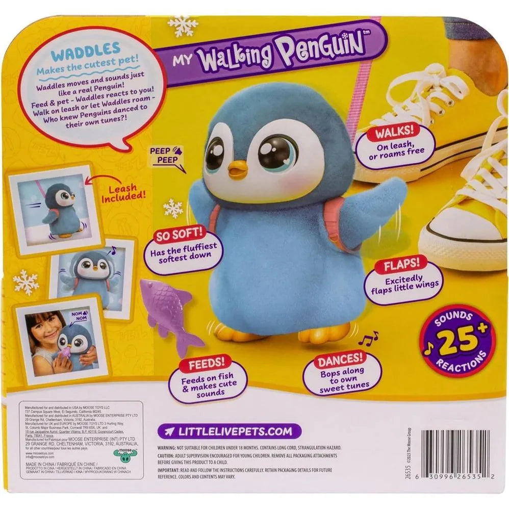 Mascota Interactiva Pingüino Waddles
