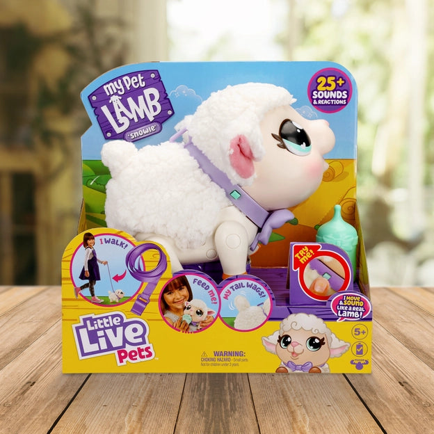 Mascota ovejita andante Snowie