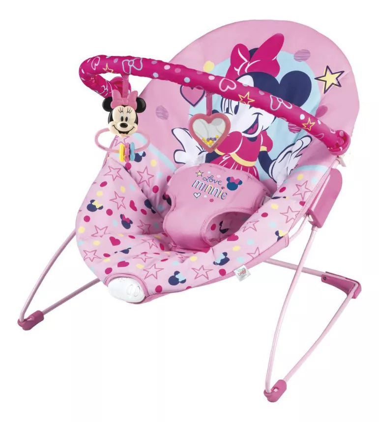 Mecedora Bouncer Minnie Vibrador Y Con Sonido