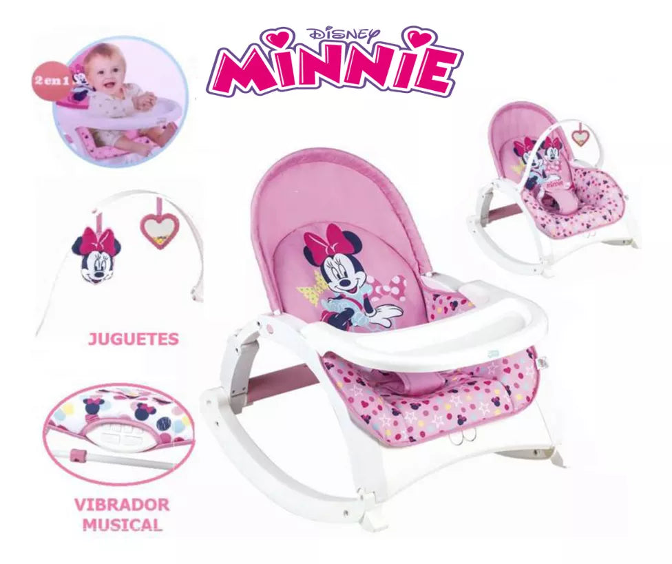 Mecedora Minnie Mouse Convertible a Silla
