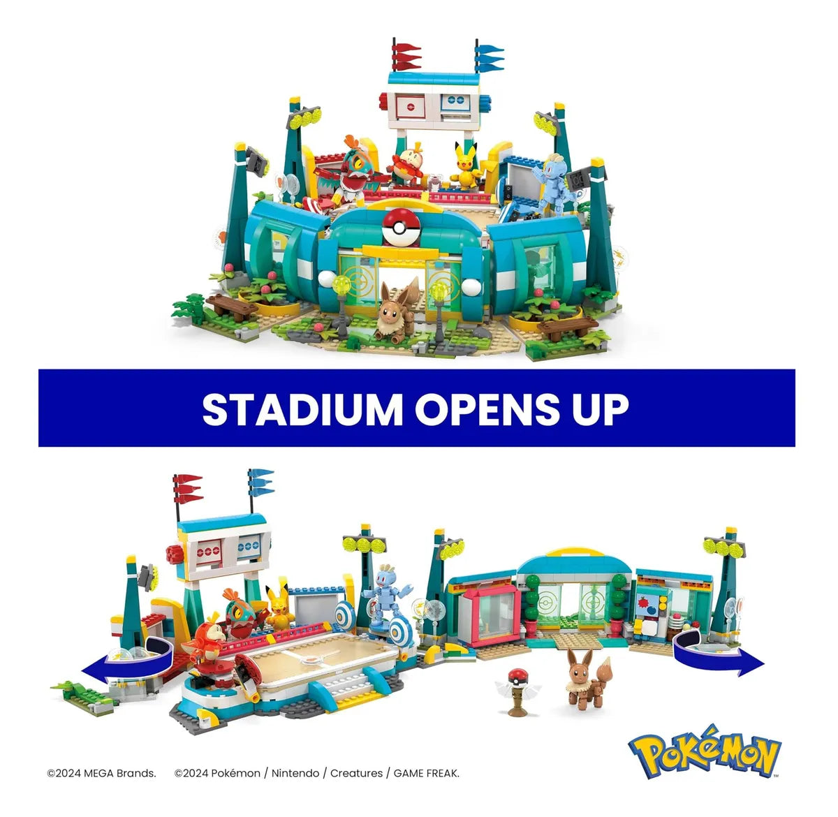 Mega Pokemon Estadio de Entrenamiento