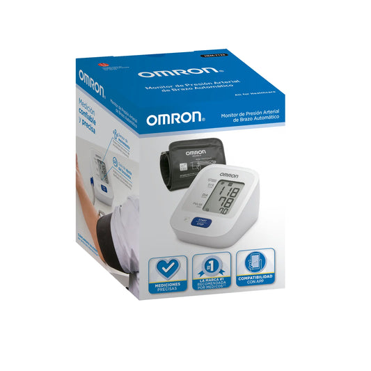 Omron Monitor de Presión Arterial de Brazo Automático HEM-7122