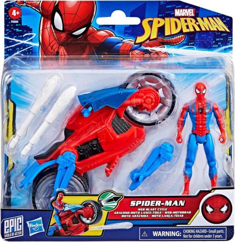Moto arácnida Spider Man