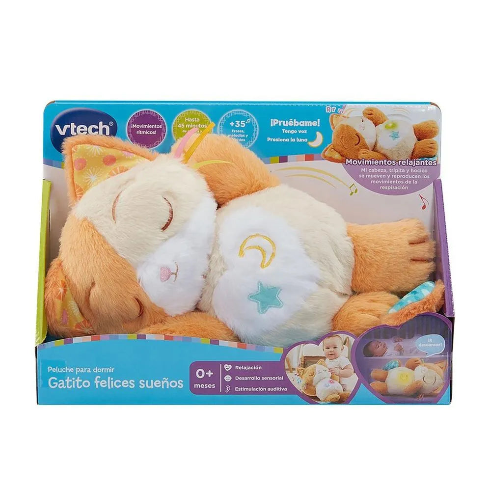 Peluche Gatito Felices Sueños