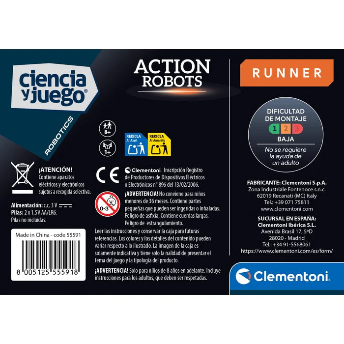 Robot Corredor Clementoni
