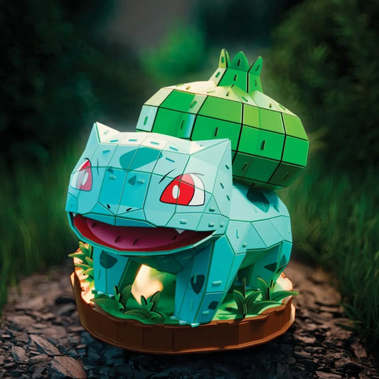 Rompecabezas 4D Build Bulbasaur Pokemon