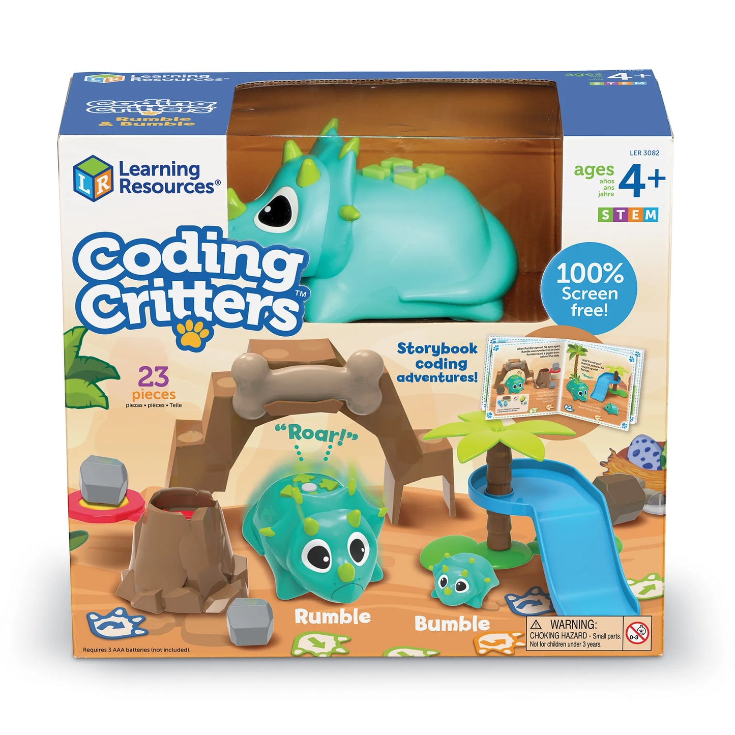 Coding Critters Rumble and Bumble
