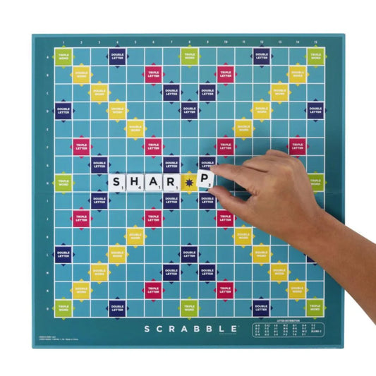 Scrabble 2 En 1 Juego De Mesa Mattel Games
