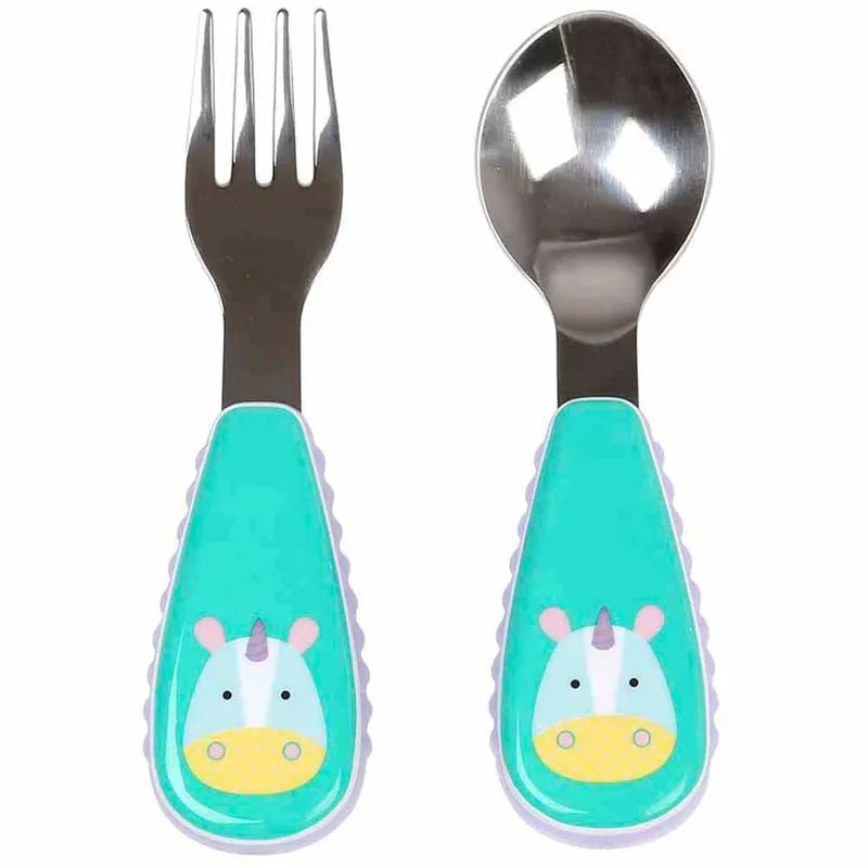 Set cuchara y tenedor Unicornio