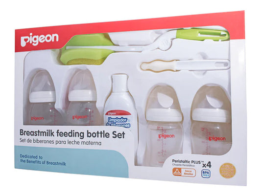 Set de Biberones Boca Ancha