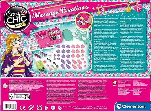 Set para Hacer Pulseras Crazy Chic Clementoni