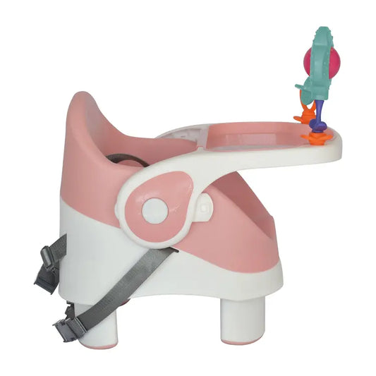 Silla de Comer Booster Rosado Carestino