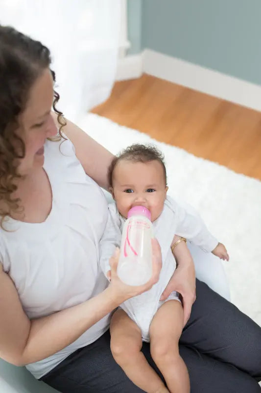Biberones Boca Estrecha Rosa