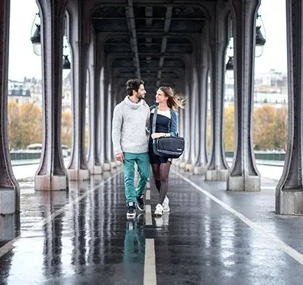 Bolso Pañalero Messenger Bag Negro