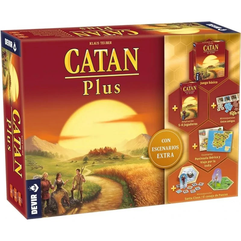 Catan Plus Juego de Mesa