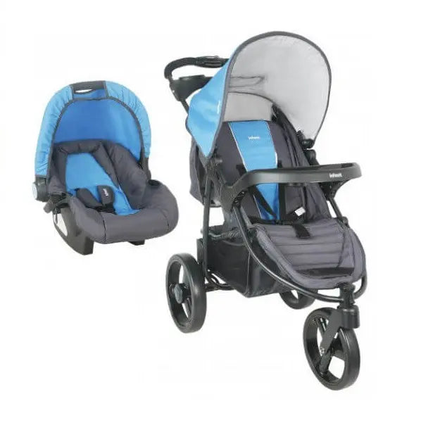 Coche Travel System Tizzy Race Blue