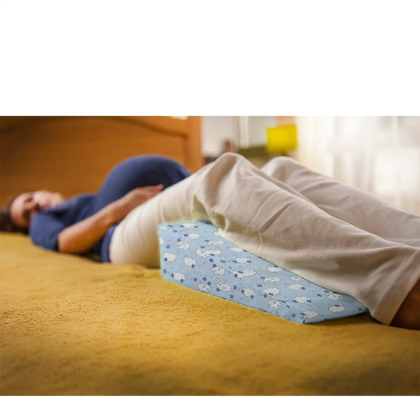 Cojín Antireflujo Celeste