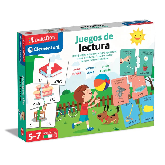 juegos de lectura Clementoni