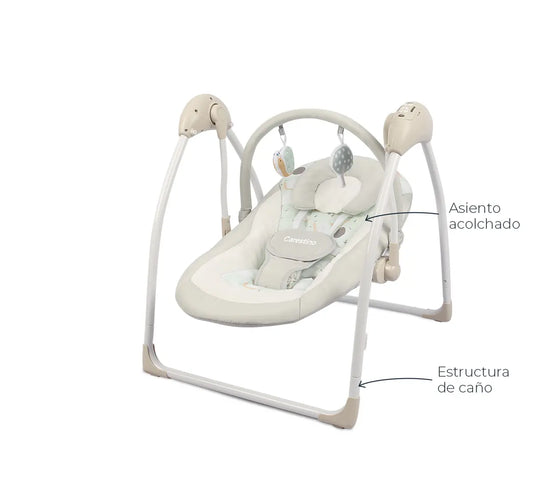 Mecedora Electrónica Gris