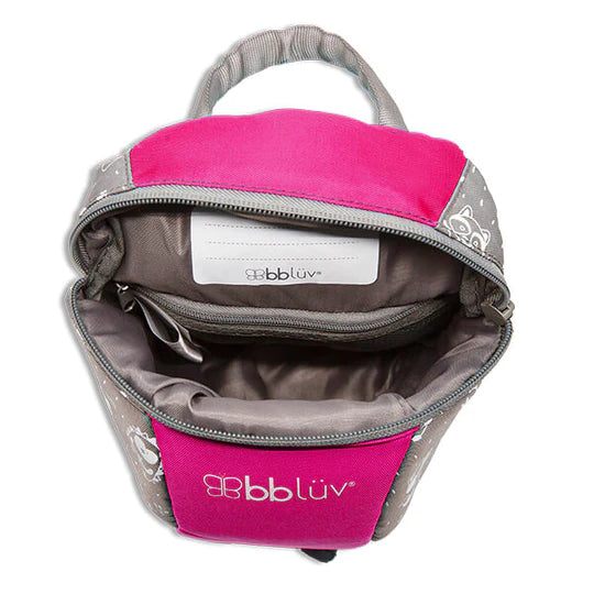 Mochila Con Correa De Seguridad Fuccia