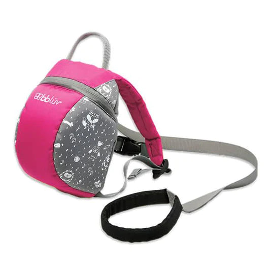 Mochila Con Correa De Seguridad Fuccia