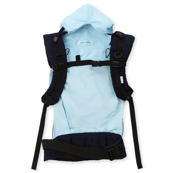 Mochila Ergonómica Azul con Celeste