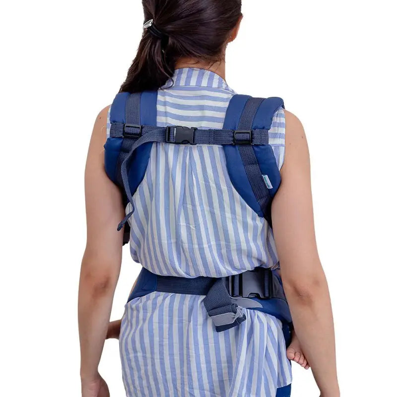 Mochila Ergonómica Evolutiva Azul