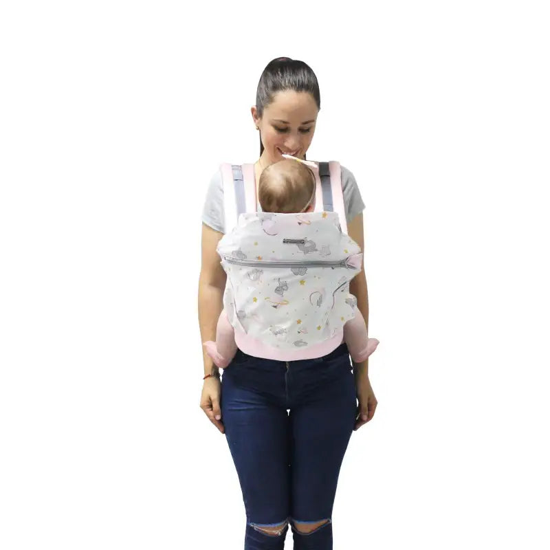 Mochila Ergonómica Evolutiva Rosado