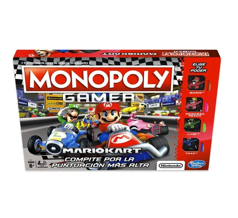 Monopoly Gamer Mario Kart Hasbro Gaming