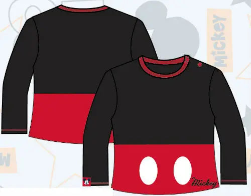 Polo Mickey Mouse Negro