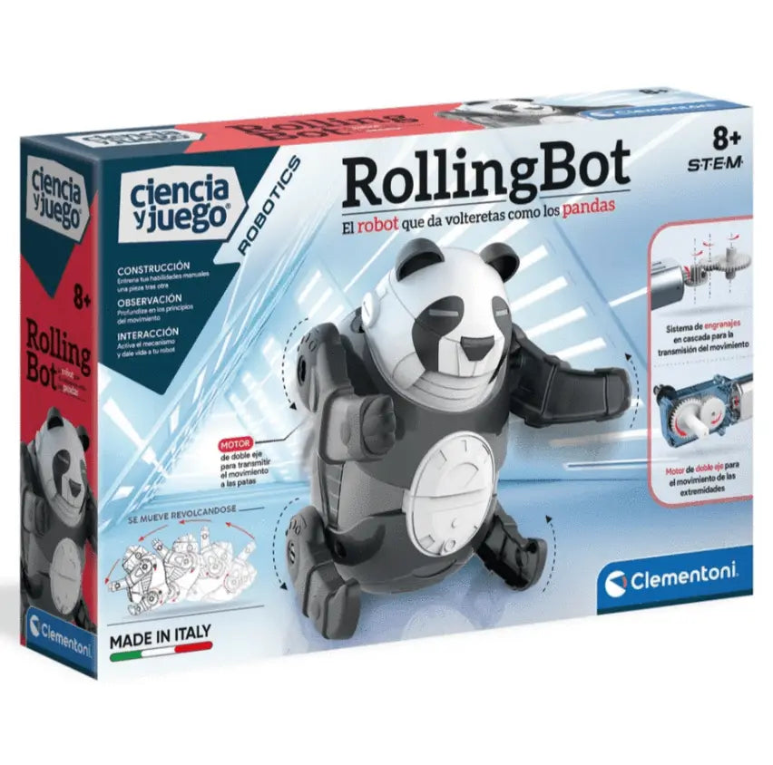 Robot Panda Que Da Volteretas