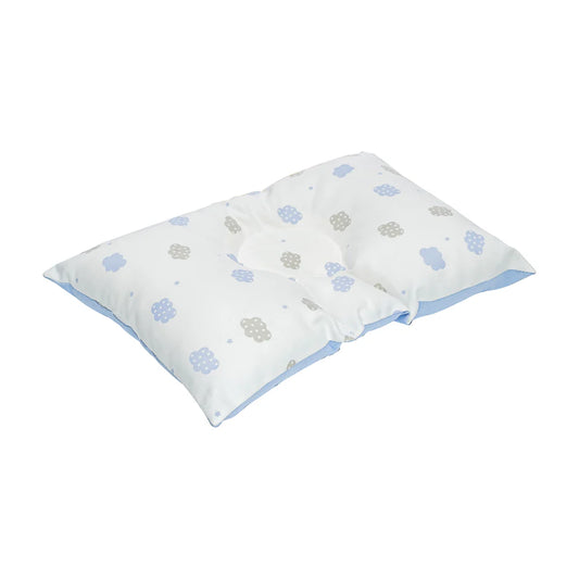 Almohada Anti Cabeza Plana Celeste Infanti